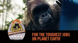 Gorilla Tape Crystal Clear   10 Second