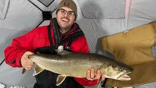 Ice Fishing for British Columbia Lake Trout