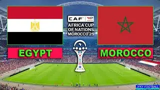 Egypt vs Morocco Africa Cup of Nations 2025 | Full football match all goals | eFootball PES 21