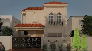 10  Marla 30' X 75' Royal and Classic House With 5 Bed Rooms - One of the Best Possible Design