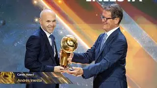 Андрес Иньеста | Награда лучшему игроку за карьеру