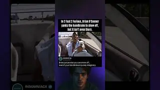 Brian O'Conner Yanks the Handbrake to Show Off but There Isn&rsquo;t One There | 2 Fast 2 Furious (2003)