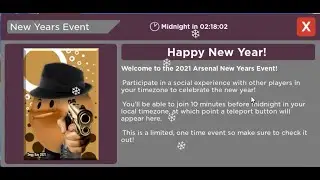 New Years EVENT 🎄 ARSENAL | ONE TIME | FREE UNUSUAL | Новогодний ивент