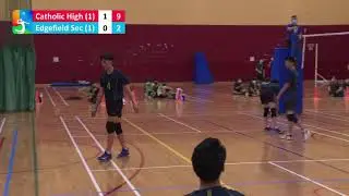 EDGEFIELD SECONDARY SCHOOL v CATHOLIC HIGH SCHOOL | North Zone B Div Boys Volleyball | NSG 2021