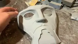 Galactic Armory Enoch Helmet Post Processing! No Bondo or Resin! Simple Method! No layer lines!