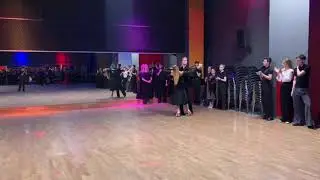 Vasily Kirin & Prozorova Ekaterina | SlowFoxtrot | night practice