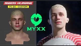 HOW TO MAKE FC 24 FACE  | ANDERS VEJRGANG