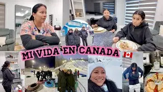Mi vida en Canad&aacute; 🇨🇦| Familia,invierno y actividades ❄️ | Rosca de Reyes