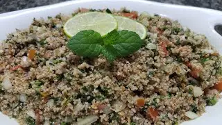 Tabule - Salada de trigo usado para fazer quibes