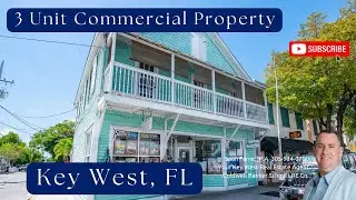 SOLD!! OLD TOWN KEY WEST COMMERCIAL PROPERTY- 3 UNITS- 518 Fleming Street