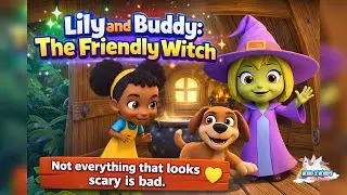 ✨ Lily and Buddy: The Friendly Witch ✨