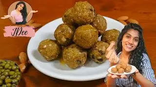 MOONG DAL LADOO RECIPE l HEALTHY SNACK l EASY AND QUICK l