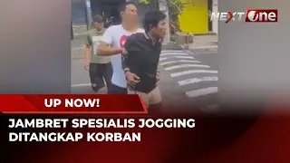Aksi Jambret Jogging Berhasil Digagalkan Korban | UP NOW!