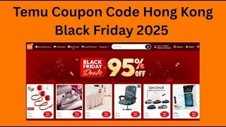 Temu Coupon Code Hong Kong &ndash; Black Friday 2025 🔥 (Up to 95 % Off + Free Shipping Tips)