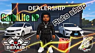 How to Find the Dealership & Auto Shop in CarbiLife RP | Full Guide!