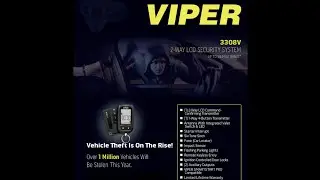 3308V - VIPER 2-Way LCD Security System