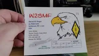 W2SMF Steve in Levittown, NY. Quick Look Around The HAM Shack