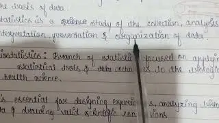 Biostatistics| Msc 3rd sem notes| Bsc 2nd year notes| Biotechnology notes
