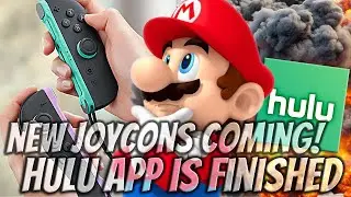Дата выхода двух новых контроллеров Joy-Con для Nintendo Switch + плохие новости для Hulu на Swit...