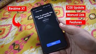 Realme XT C05 Update Features Decimal Charging Animation | BhushanDroid