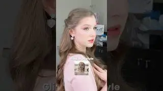 Glinda Hairstyle Tutorial 🎀 Follow for more! #glinda #arianagrande #wickedmovie #hairstyletutorial