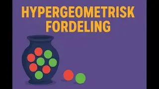 Hypergeometrisk fordeling