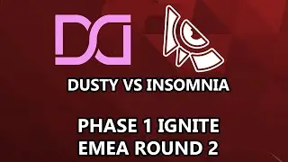 DUSTY Vs Insomnia Marvel Rivals Phase 1 Ignite Group Phase EMEA