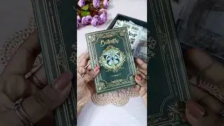 Unboxing Butterfly Journal Kit  ✨ Green Butterfly Journal Kit| #ASMR Unboxing #scrapbooking #crafts
