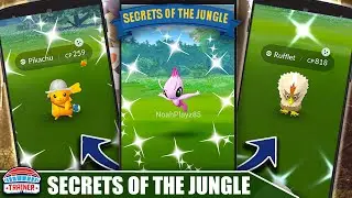 IT'S HERE! *SHINY CELEBI QUESTLINE* - TOP TIPS - SECRETS OF THE JUNGLE EVENT - EXPLORER | Pok&eacute;mon GO