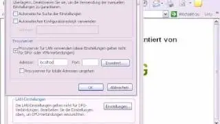 Internet Explorer Proxy konfigurieren