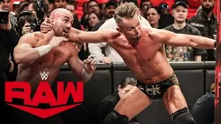 Людвиг Кайзер неожиданно атаковал Джованни Винчи: лучшие моменты Raw, 22 апреля 2024 г.