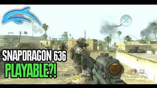 Call Of Duty Modern Warfare Reflex Edition Test On Snapdragon 636 | Dolphin Emulator MMJ