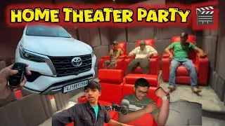 New Home Theater Party 🎥🔥 || Friends, Fun & Fortuner Moments || Day:-69/365 || Route2Explore.