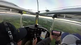 Skyranger Microlight - If in doubt go around challenging landing over trees