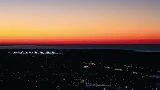 I&rsquo;LL FOLLOW THE SUN - SUNSET ON THE GULF OVER ANCLOTE ISLAND - TARPON SPRINGS 