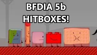 BFDIA 5b with hitboxes! -  Debug mod playthrough