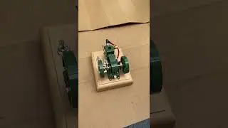 Green M17 Hit and Miss Engine - EngineDIY #enginediy #hitandmissengine #antiqueengine