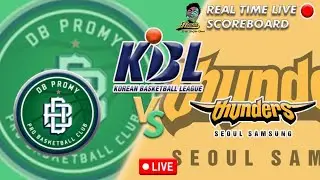 🔴KBL LIVE WONJU DONBU PROMY VS SEOUL SAMSUNG THUNDERS KOREAN BASKETBALL LEAGUE 11-20-2025