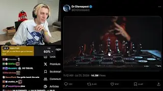 xQc reacts to DrDisrespect Returning to Twitter