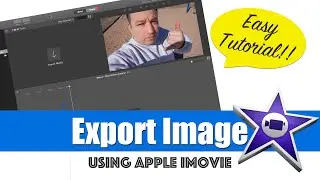 iMovie Tutorial 2015 - Export an Image from Video in iMovie