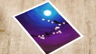 Soft pastel drawings for beginners | Soft pastel drawing ideas | soft pastel art idea #shorts