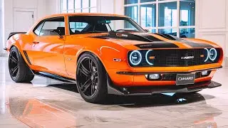 Chevrolet Camaro Classic Reborn! Retro Muscle Returns with Futuristic Design, Modern Tech & Supercar