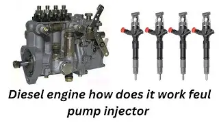 Diesel Pump | How Does it Diesel fuel injection pump work | How Does diesel fuel pump work