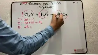 Balanceo químico por el método algebraico