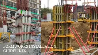 Guidelines for Column & Wall Formworks Installation | Civil Engineering