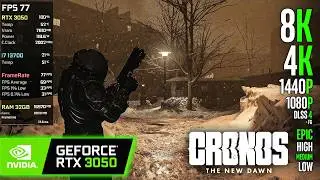 RTX 3050 | Cronos The New Dawn - 8K, 4K, 1440p, 1080p, DLSS 4 + FG - Epic, High, Medium, Low