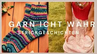 Video Strickpodcast No. 24 - Teil2 : alle meine WIPs, Supergarne und Ledertaschenverlosung.