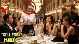 The Waitress Was Mocked for Stuttering While Taking Orders Until the Celebrity at the Table Stood Up