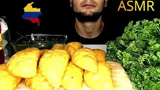 ASMR, EMPANADAS COLOMBIANAS DE PURA CEPA..