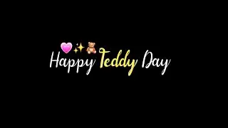 Happy Teddy Day 2025 🧸❤️ | Valentine Week Special Lines | Teddy Day Shayari | KKSB